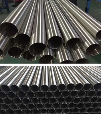 A312 ASTM 347H 무선 스테인리스 스틸 파이프 0.40-12.70mm