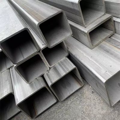 정사각형 스테인리스 스틸 파이프 파이프 316 웰딩 및 꿰매지 않은 70 X 70 X 1.8mm