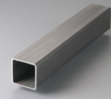 ASTM A312 201 용접된 SS 정사각형 파이프 HL 표면 6m 길이