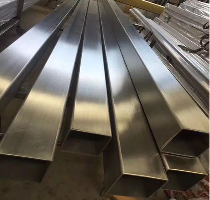 1&quot; X 0.12&quot; 제곱 스테인리스 스틸 파이프 웰딩 무선 닦은 316L 스테인리스 스틸 파이프
